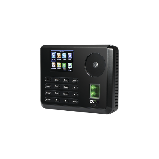Terminal Biom�trica de Palma y Huella / 600 Palmas 3,000 Huellas / Pantalla 2.8" / TCP/IP USB / 100,000 Eventos