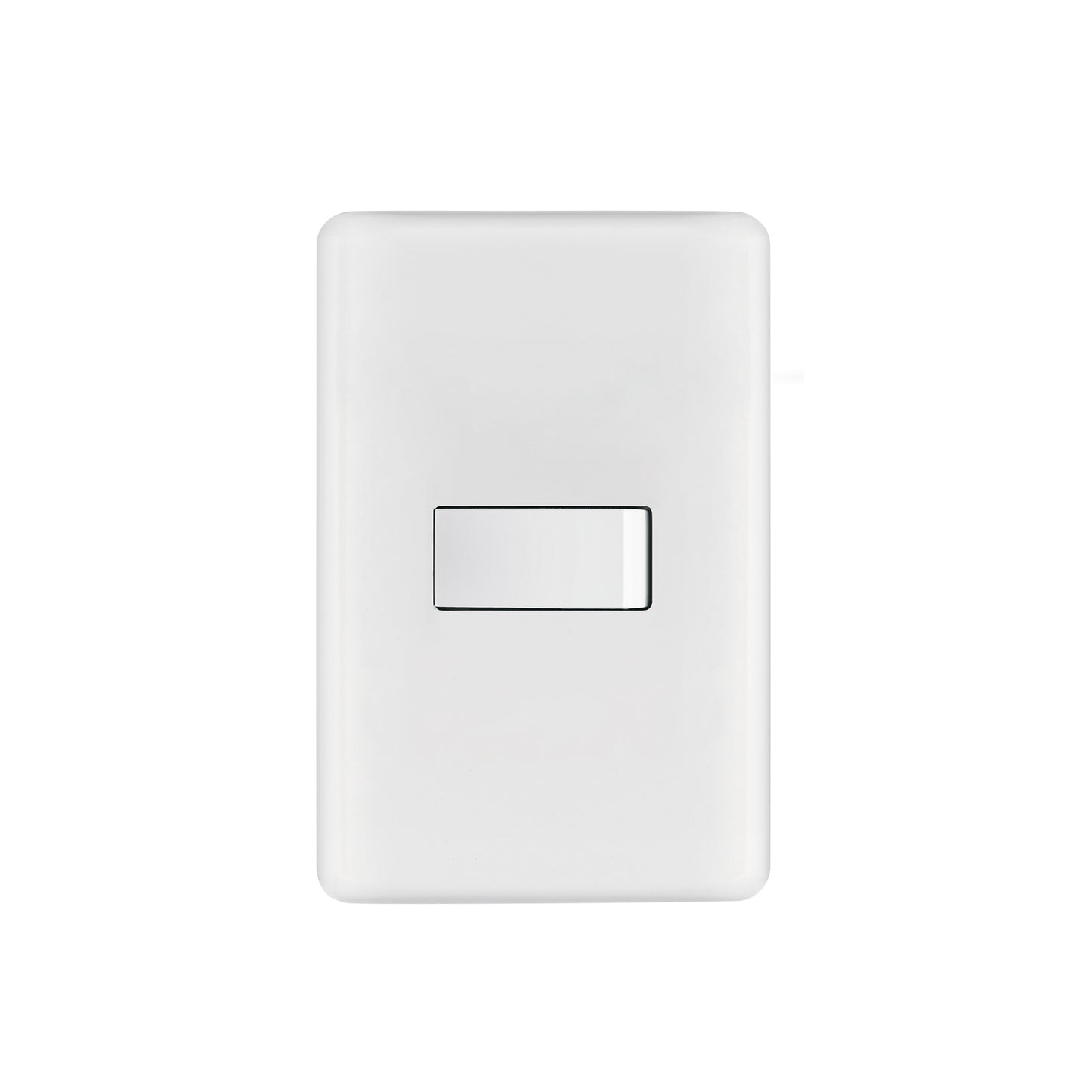 Placa armada con 1 interruptor de 3 vías, Volteck Basic