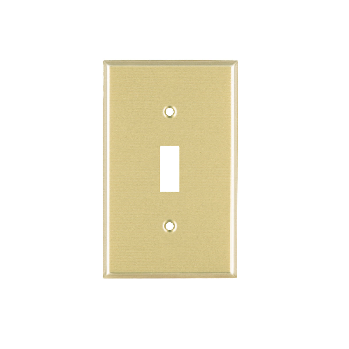 Placa para interruptor vertical, de aluminio, línea Standard
