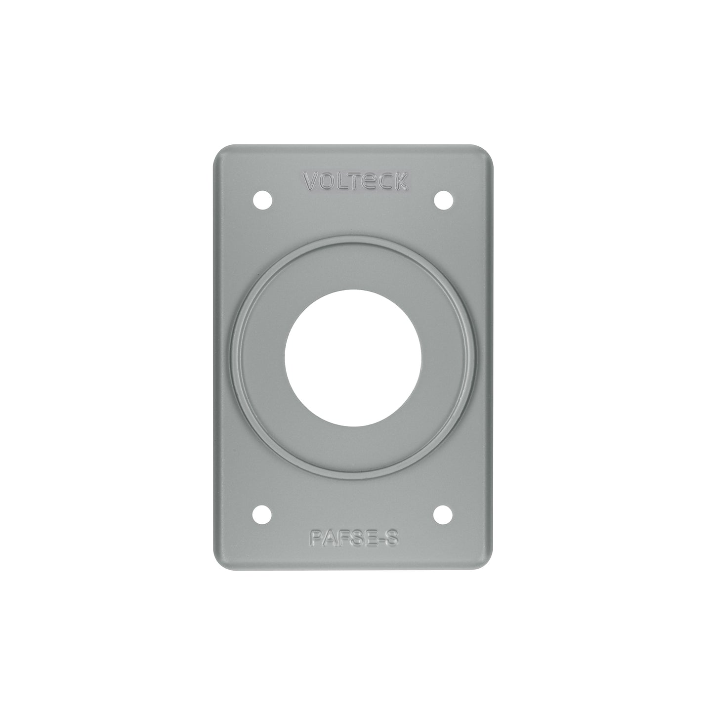 Placa para intemperie tipo FS, sencilla, de sobreponer