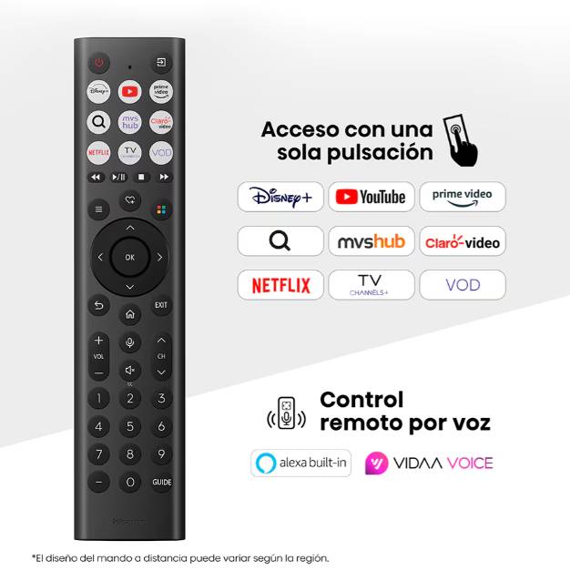 Televisiones Hisense 65QD6QV - Vista 3