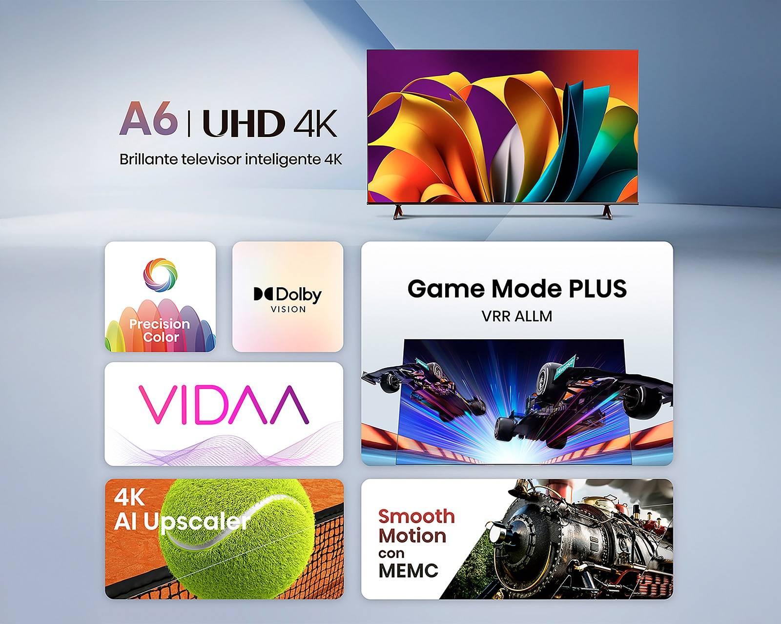 Televisión Hisense 43A60SV - Vista 3