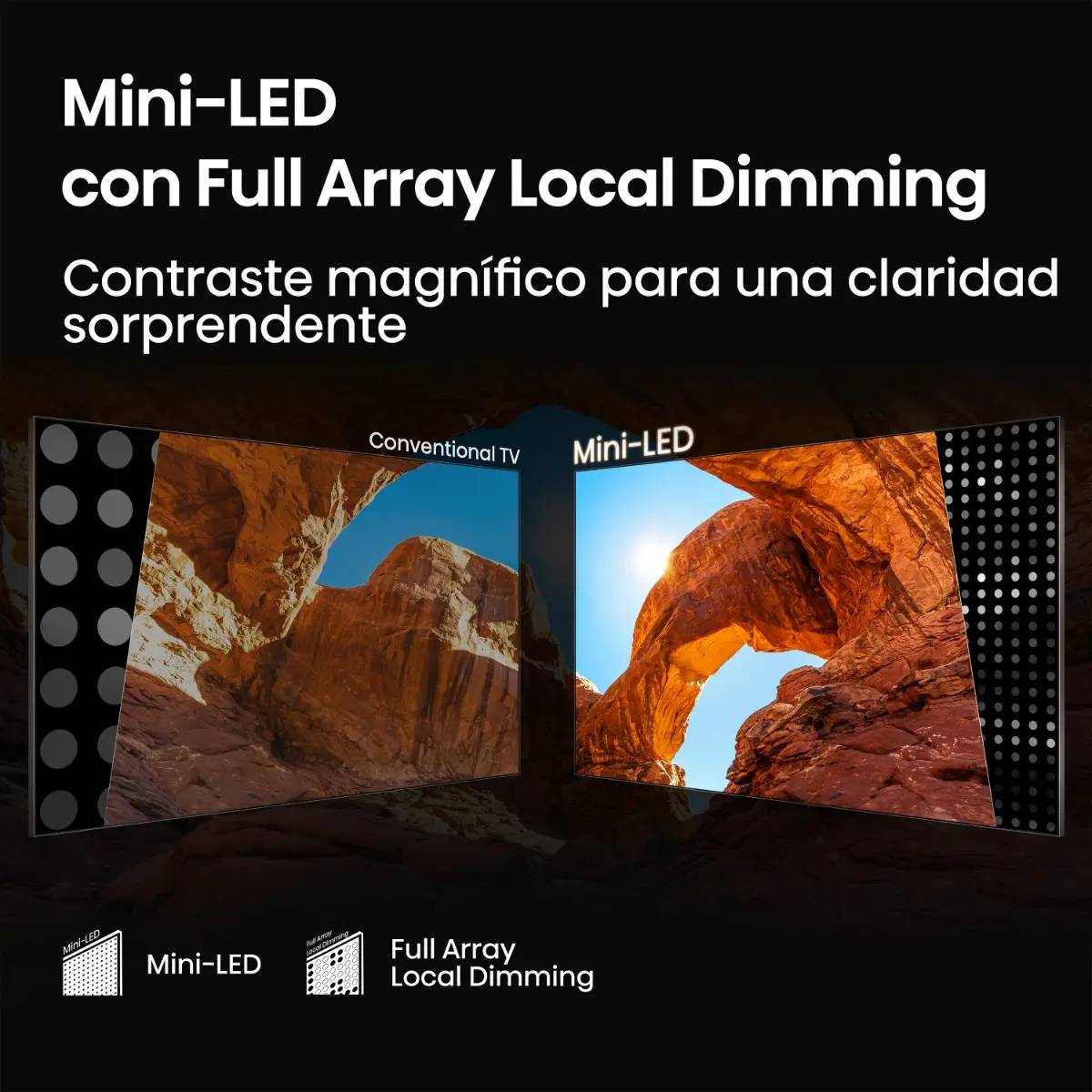 Televisión  Hisense 55U65QFM - Vista 4