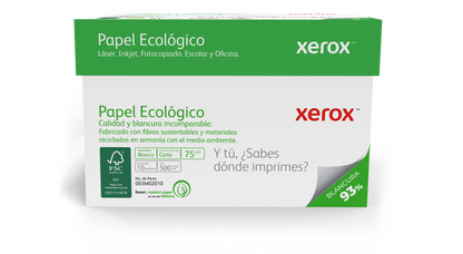 Papel Bond Ecológico Carta XEROX Ecológico - Vista 2
