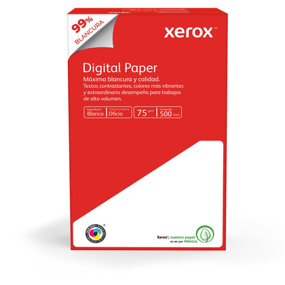 Papel Bond Digital Paper Oficio XEROX Rojo - Vista 2