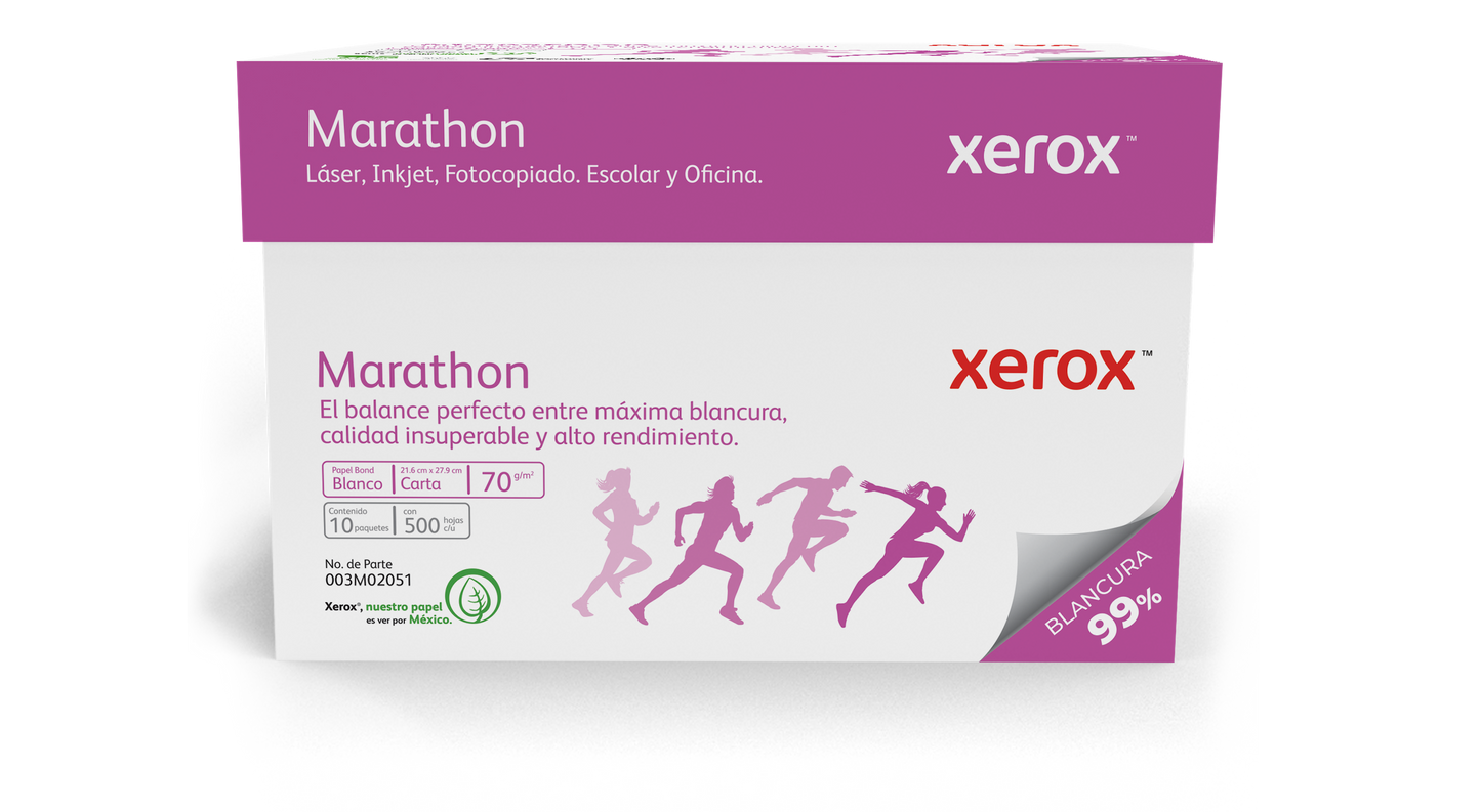 Papel Bond Marathon Carta XEROX Marathon