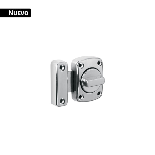 Pasador de sobreponer, modelo 31, cromo, HERMEX