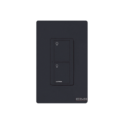 Interruptor inteligente de pared on/off, requiere cable neutro, control remoto vía app y Pico, Caseta Wireless