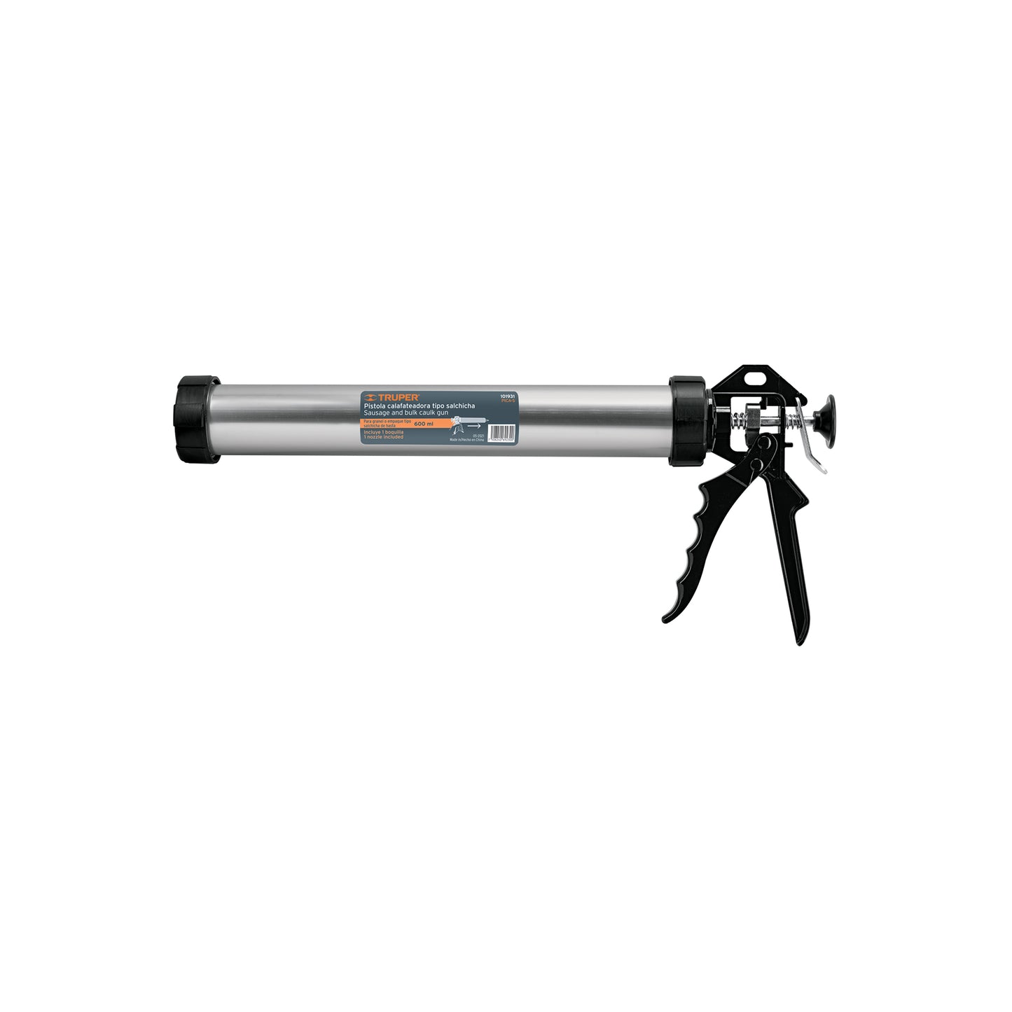 Pistola calafateadora para salchicha de 600 ml, TRUPER