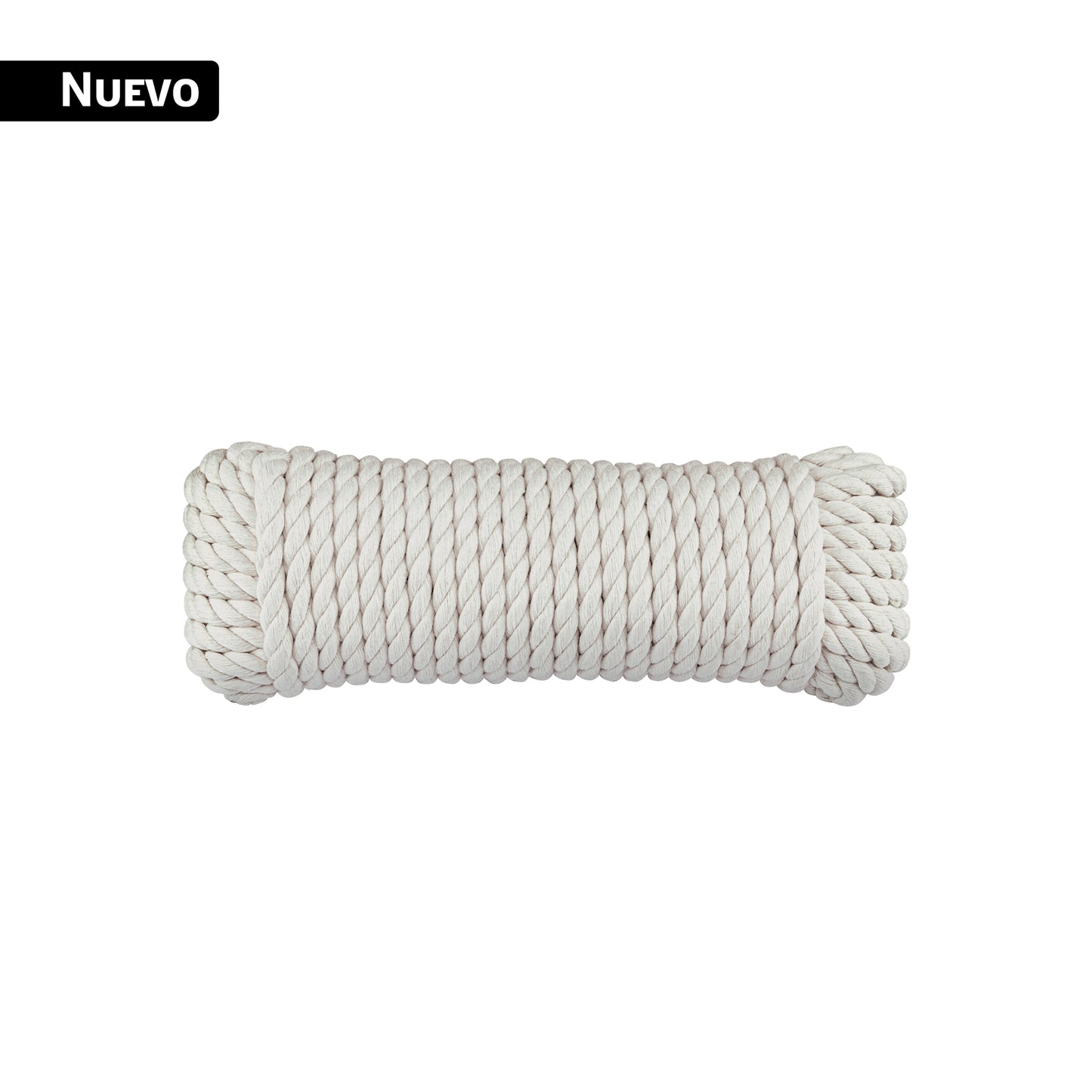 Piola de Algodón de 10 mm x 15 m natural, Fiero