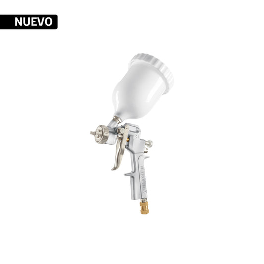 Pistola p/pintar híbrida vaso plástico,1.5mm, TRUPER