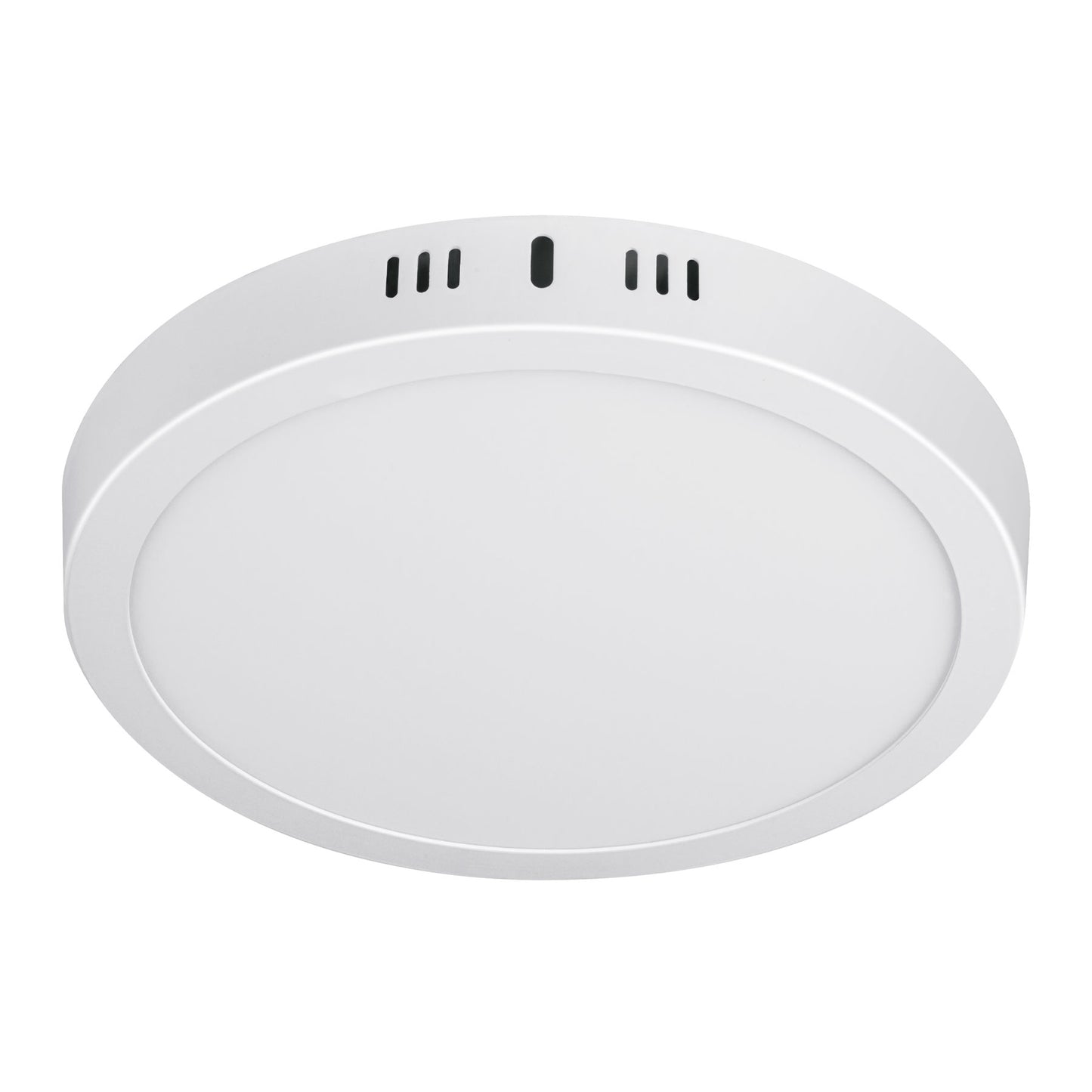 Luminario LED tipo plafón 18 W, redondo, luz de día, blanco