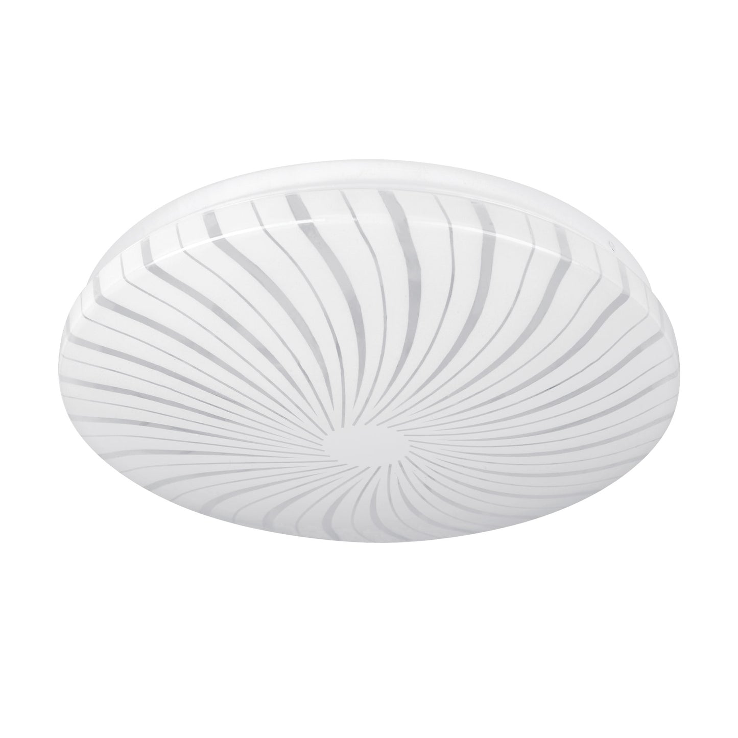 Luminario LED 8W plafón decorativo espiral luz cálida, BASIC