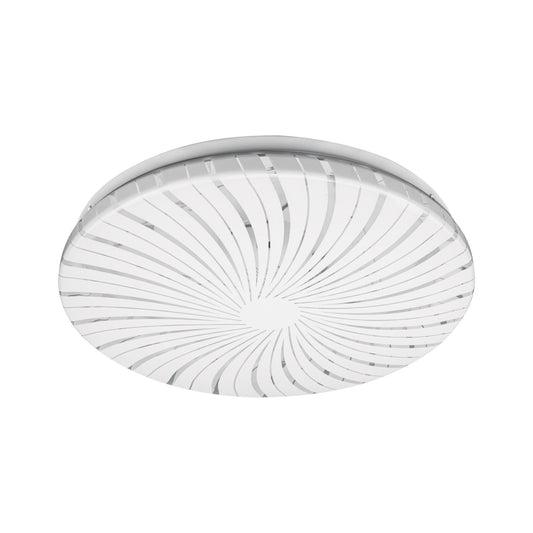 Luminario LED 15W plafón decorativo espiral luz cálida,BASIC