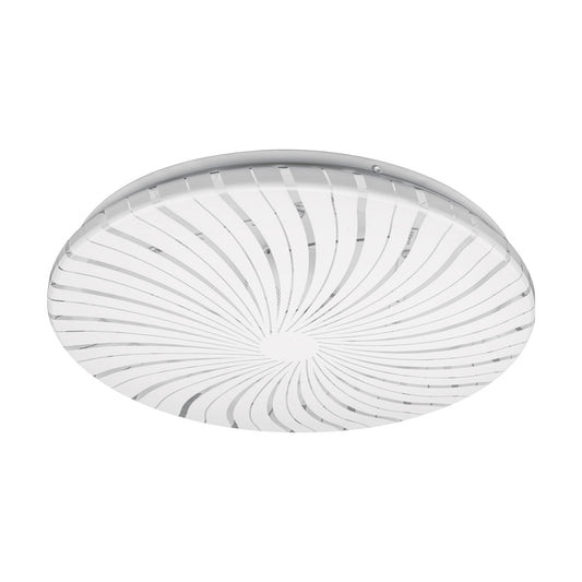 Luminario LED 18W plafón decorativo espiral luz cálida,BASIC
