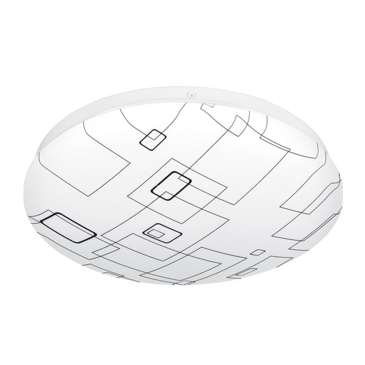 Luminario LED 15W plafón decorativo cuadros luz de día,BASIC