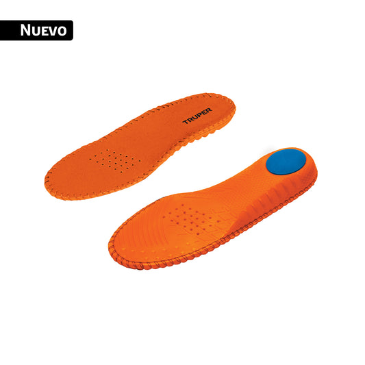Bolsa con par de plantillas memory foam p/zapato talla 24
