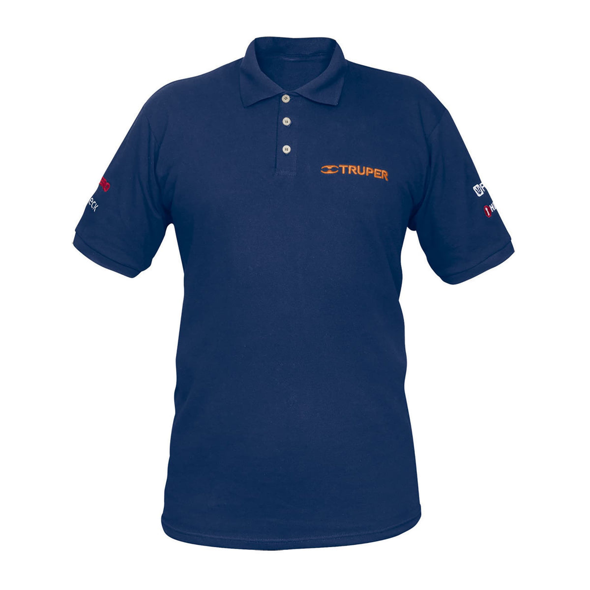 Playera polo para hombre, azul, G, Truper