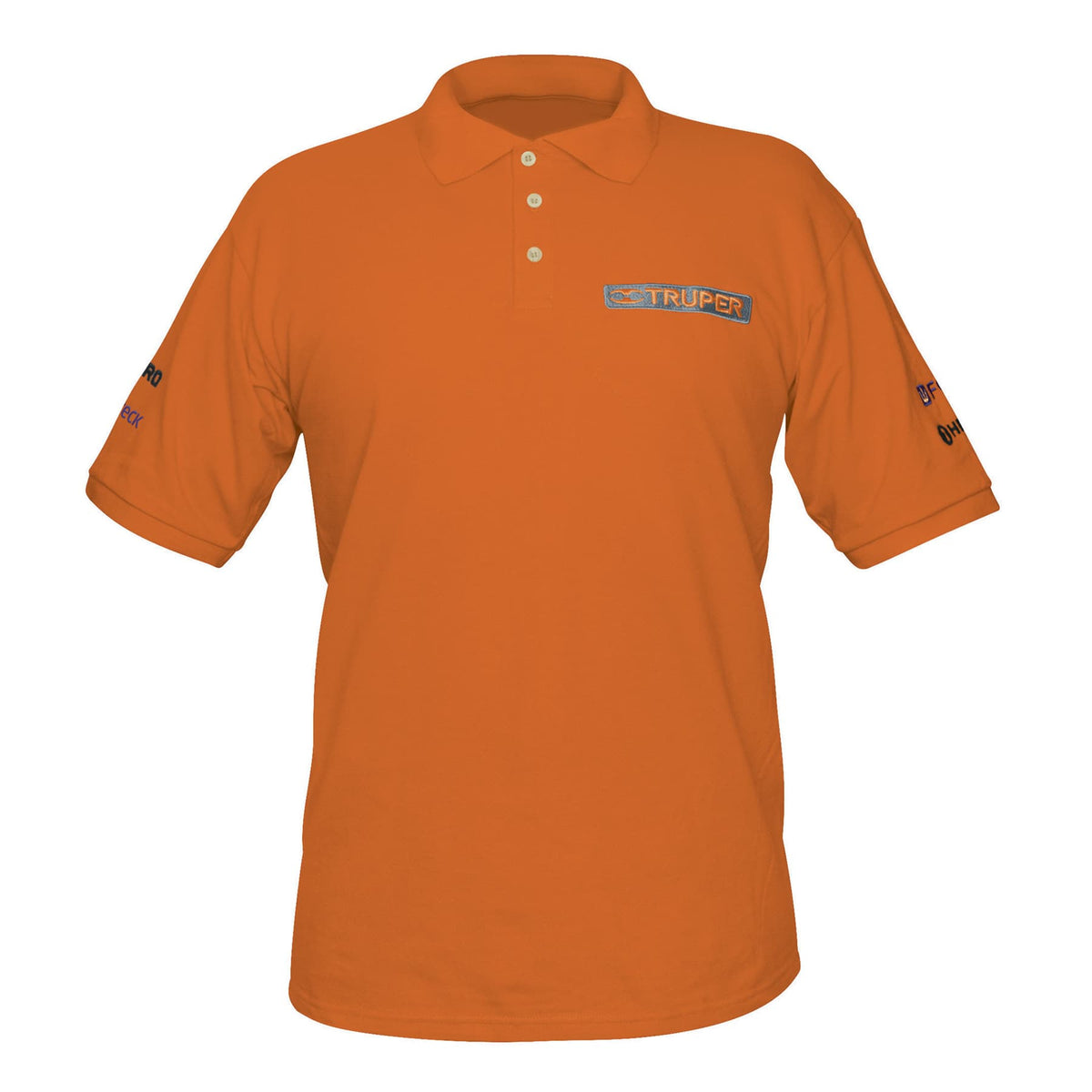 Playera polo para hombre, naranja, EG, Truper