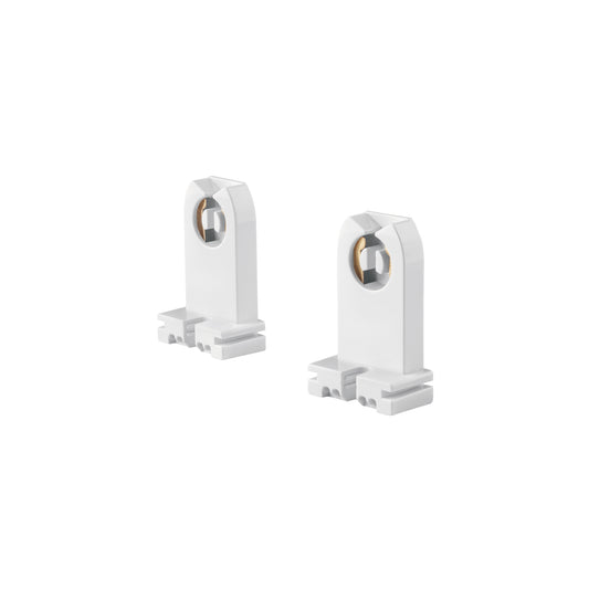 Bolsa 2 pz portalámparas p/tubo LED y fluorescente, base G13