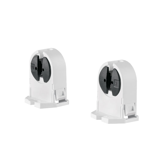 Bolsa 2 pz portalámparas p/tubo LED y fluorescente, base G5