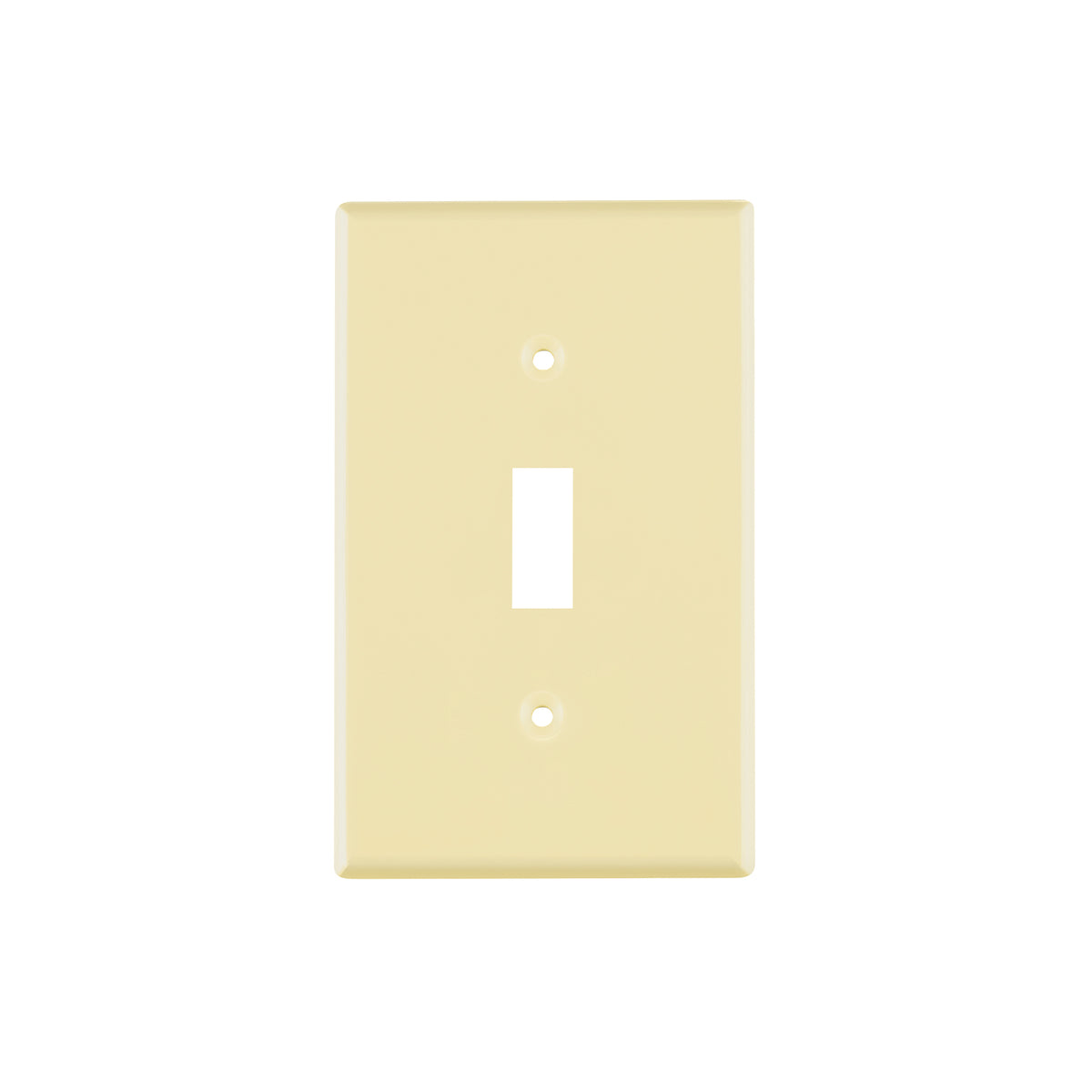 Placa de ABS para interruptor vertical, Standard, marfil