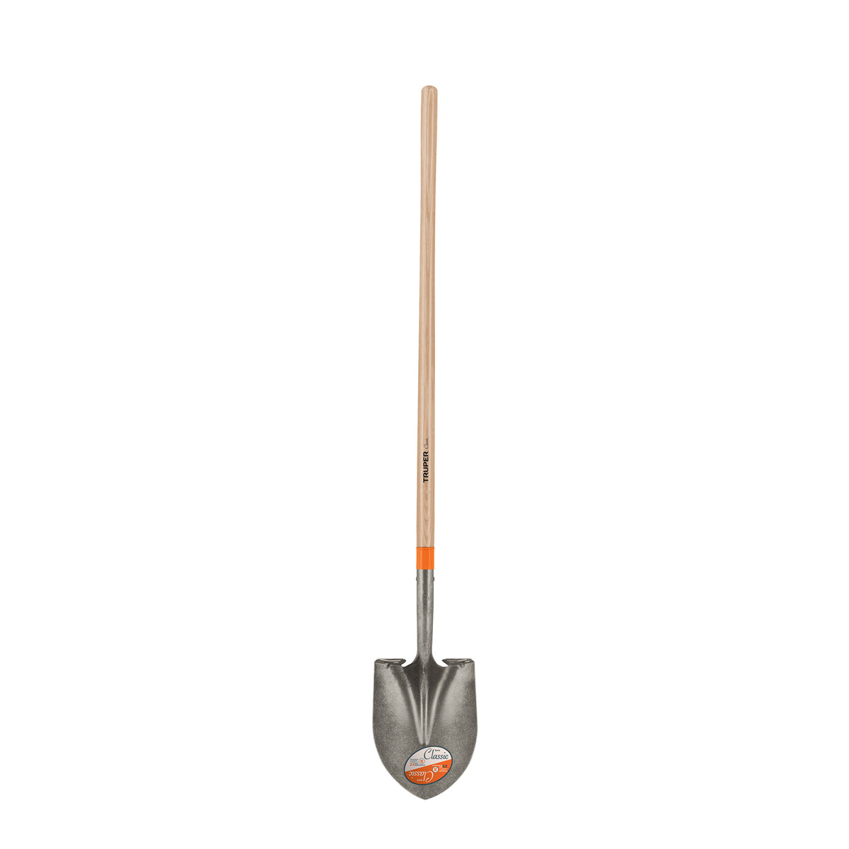 Pala redonda Classic, mango largo 48', Truper