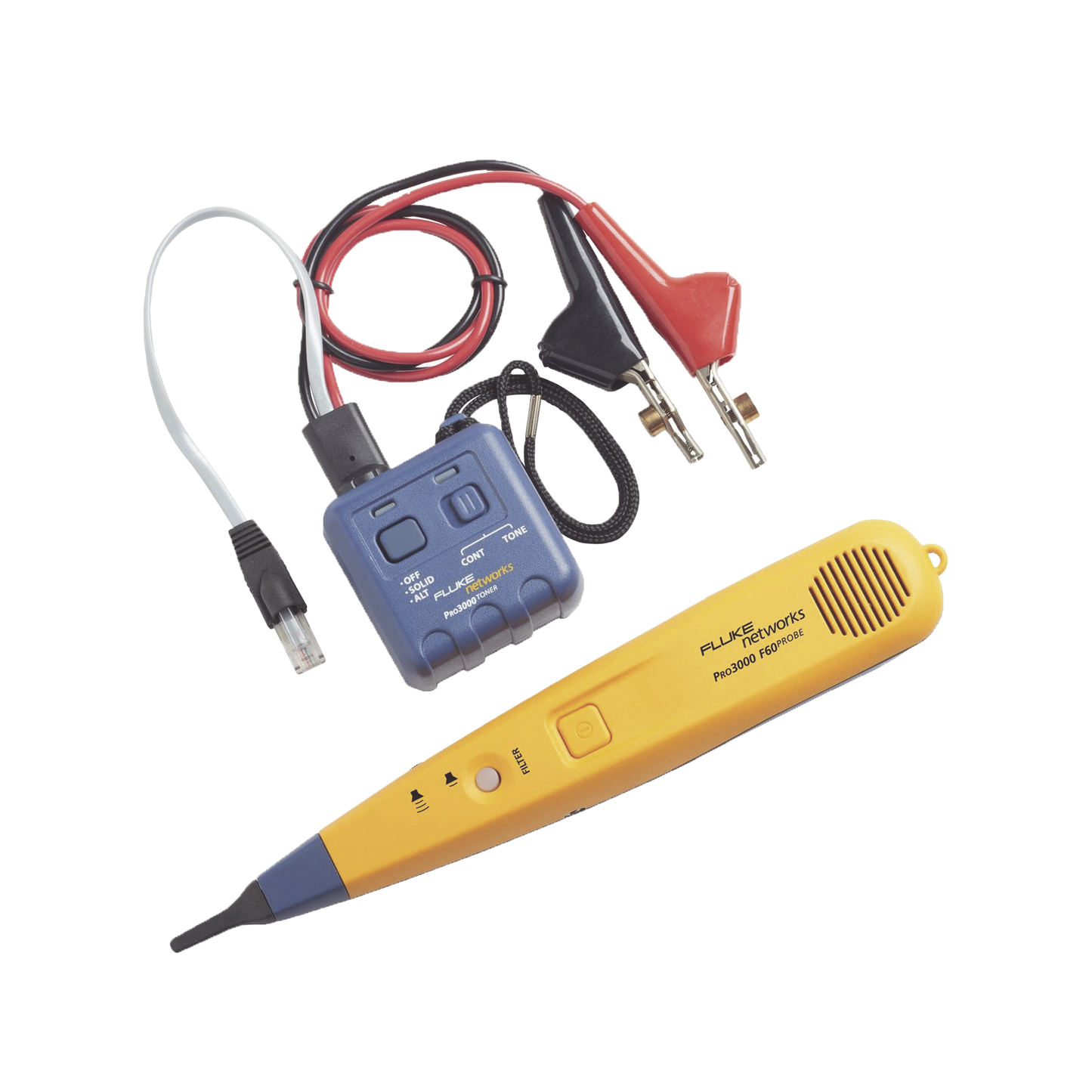 Generador y Sonda (Detector) de Tonos PRO3000, Con Filtrado de Se�ales a 60Hz, Para Identificaci�n de Se�ales Anal�gicas en Cableado Inactivo