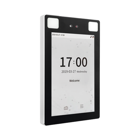 Terminal Facial para Exterior / 30,000 Rostros 50,000 Usuarios / IP68 IK04 / Reconocimiento 2.5 m / ADMS WiFi