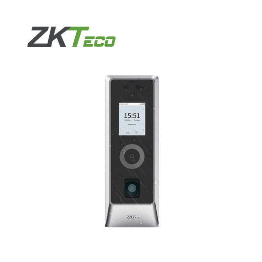 Lector Aut�nomo Facial y QR / 30,000 Rostros / IP66 IK07 / TCP/IP Wiegand RS485 / Exterior / ZKBio CVSecurity