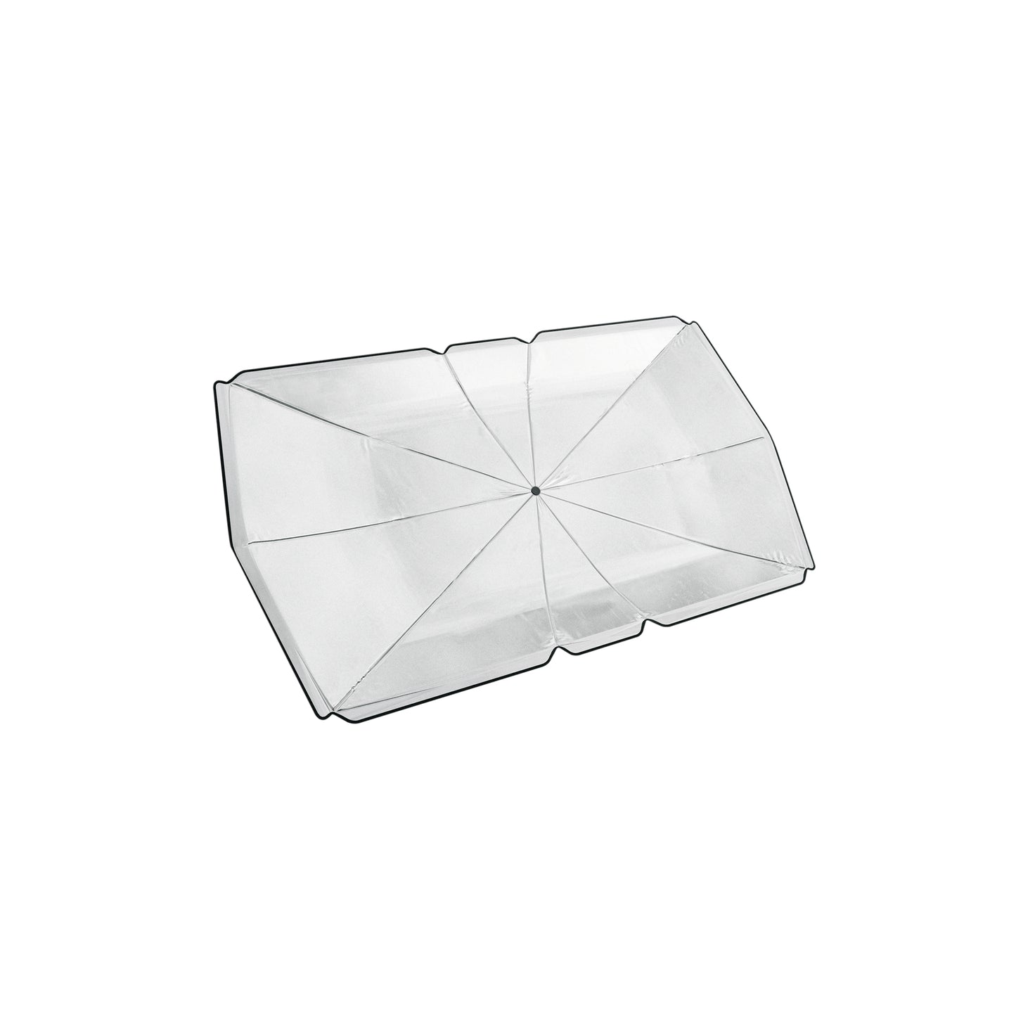 Parasol plegable de 135 cm para auto, Truper