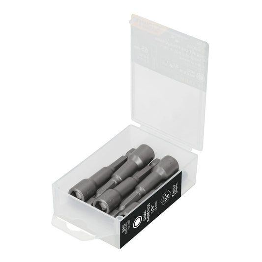 Estuche con 5 dados magnéticos de 5/16' largo 2-1/2', Expert