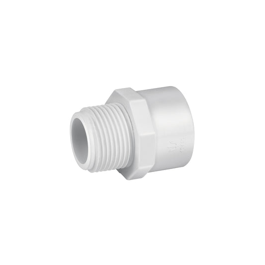 Adaptador macho de PVC de 3/4', Foset