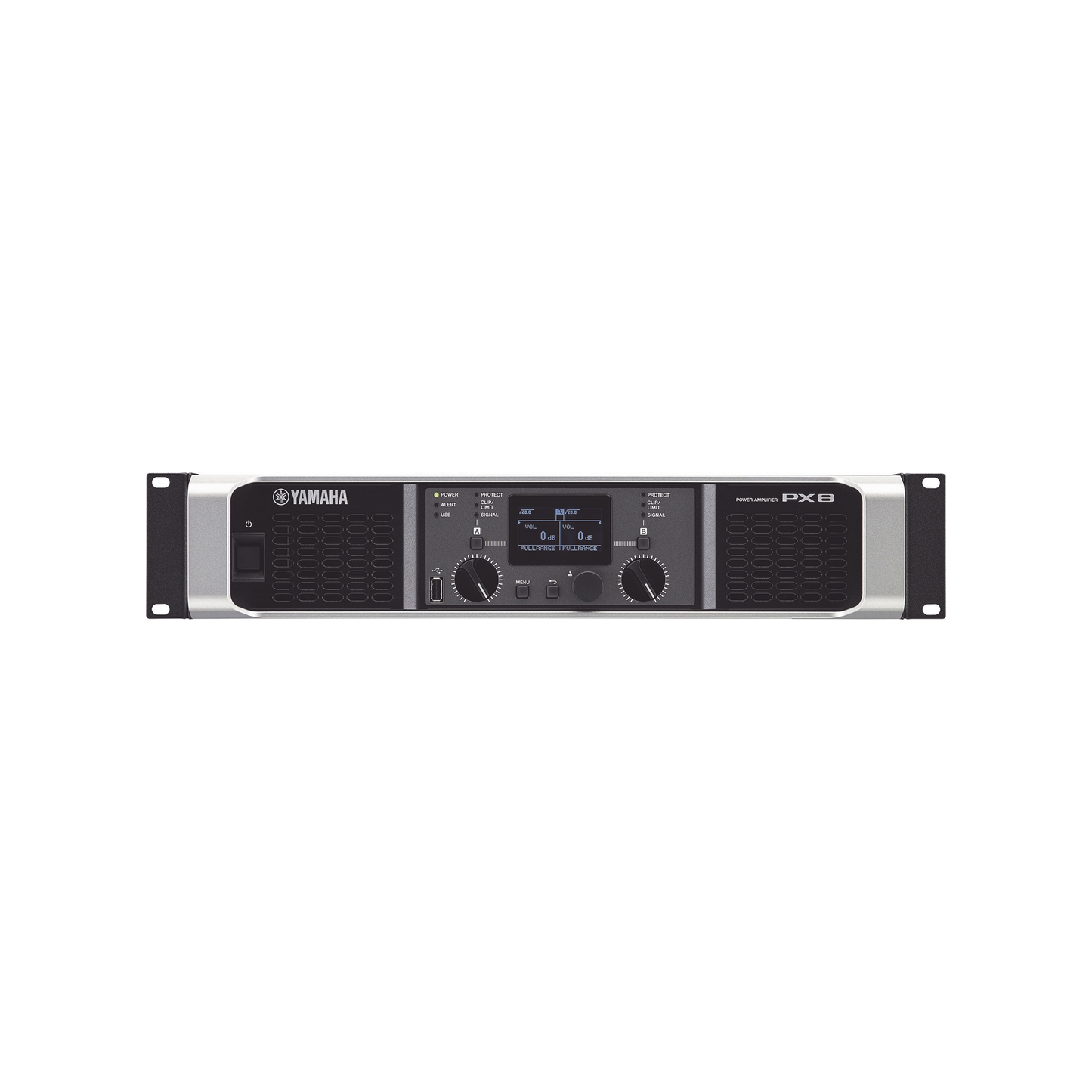 Amplificador de audio Clase D | 800 W x 2 a 8Ω | 1050 W x 2 a 4Ω. | Baja Impedancia | Procesamiento Inteligente