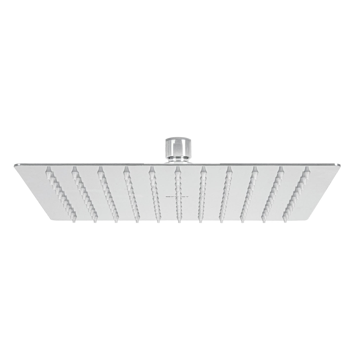 Regadera plato cuadrado 10' sin brazo, cromo, FOSET RIVIERA