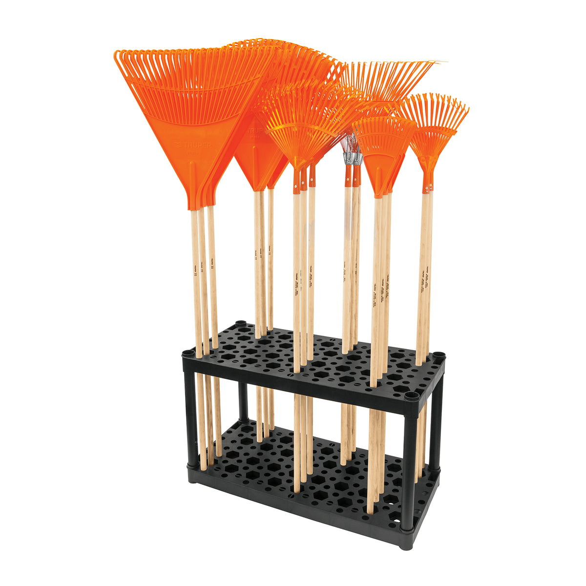 Rack de plástico para escobas, Truper