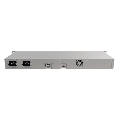 RB1100AHx4 Dude Edition, 13 Puertos Gigabit, Almacenamiento M.2 60GB para Base de Datos Dude