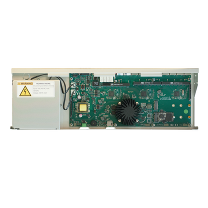 RB1100AHx4 Dude Edition, 13 Puertos Gigabit, Almacenamiento M.2 60GB para Base de Datos Dude