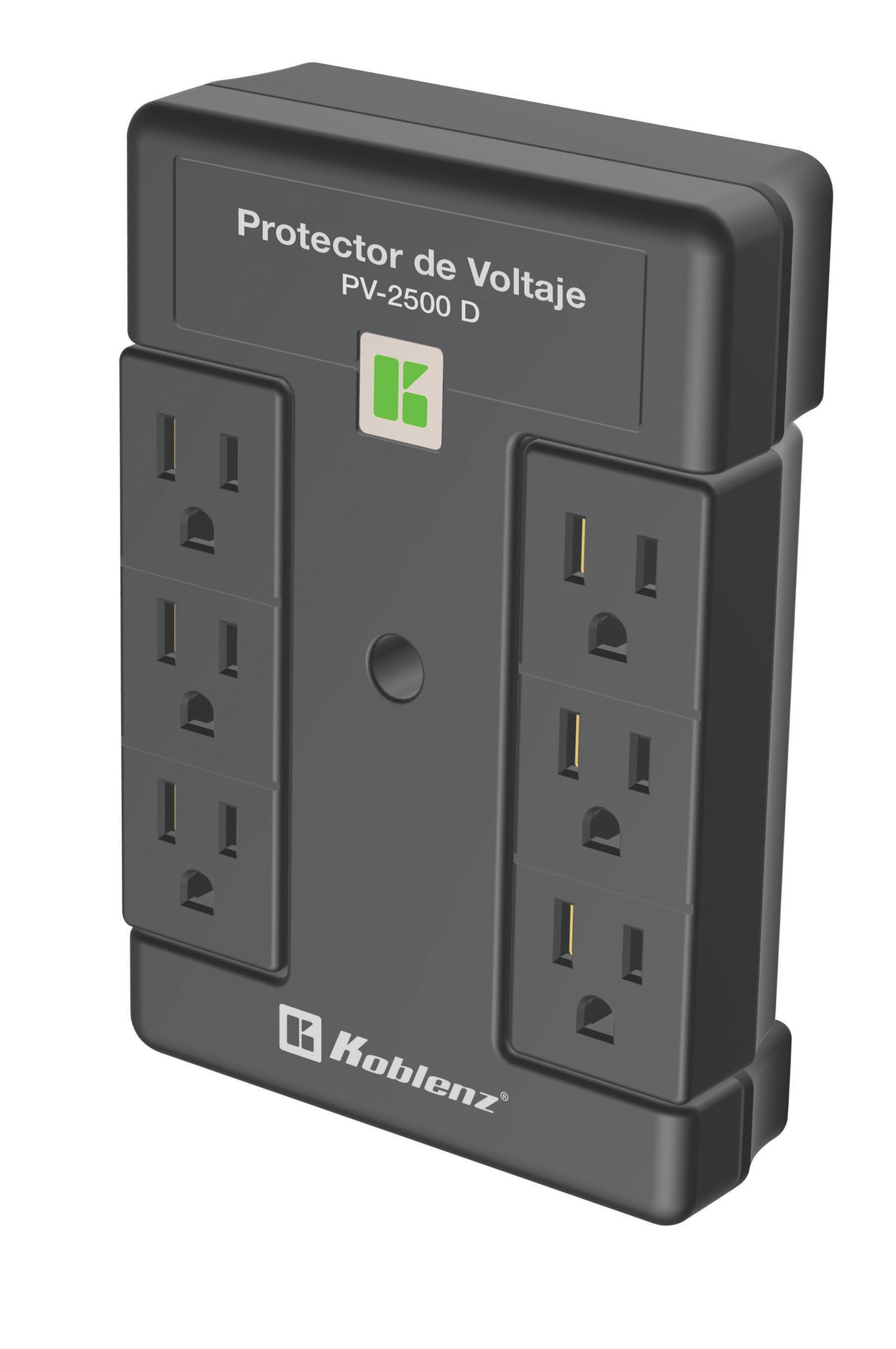 Protector de voltaje, 2500 VA /2000 W, 6 cont KOBLENZ PV-2500 D - Vista 2