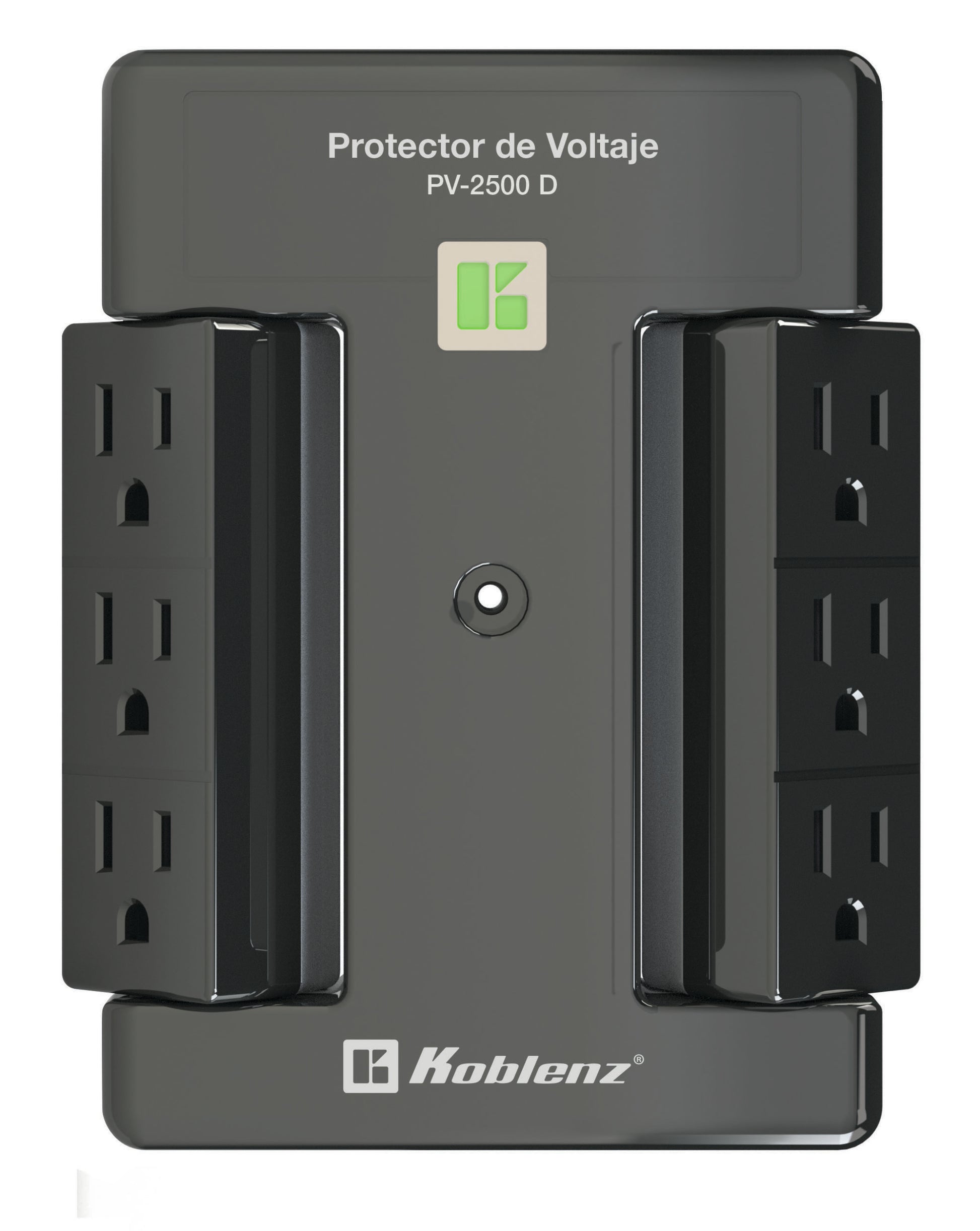 Protector de voltaje, 2500 VA /2000 W, 6 cont KOBLENZ PV-2500 D - Vista 6