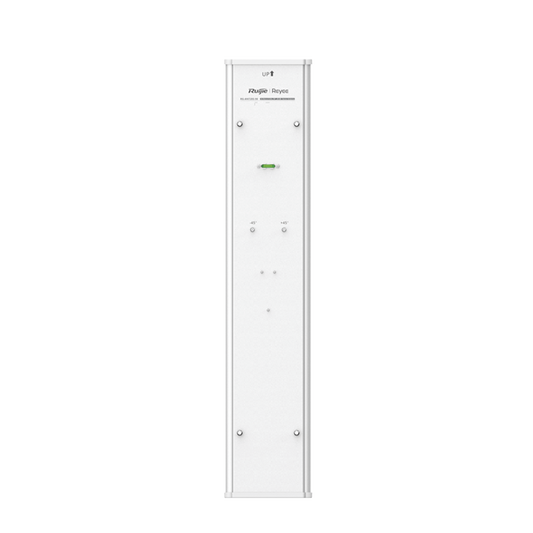 Antena Sectorial de 90° AirMetro con 20 dBi en Banda 5Ghz (5150-5850 Mhz) Slant 45° Compatibilidad Multi-Marca para enlaces Multipunto, Conectores SMA Hembra Inverso.