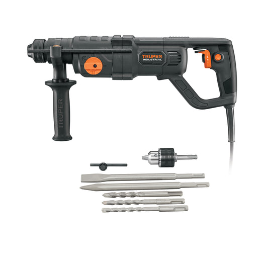 Rotomartillo SDS Plus, mango D, 3.5 Joules, 800W, INDUSTRIAL