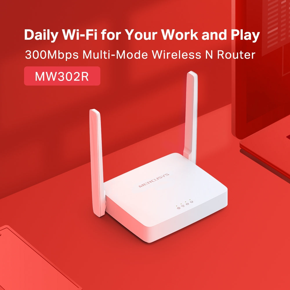 Router MERCUSYS MW302R - Vista 3