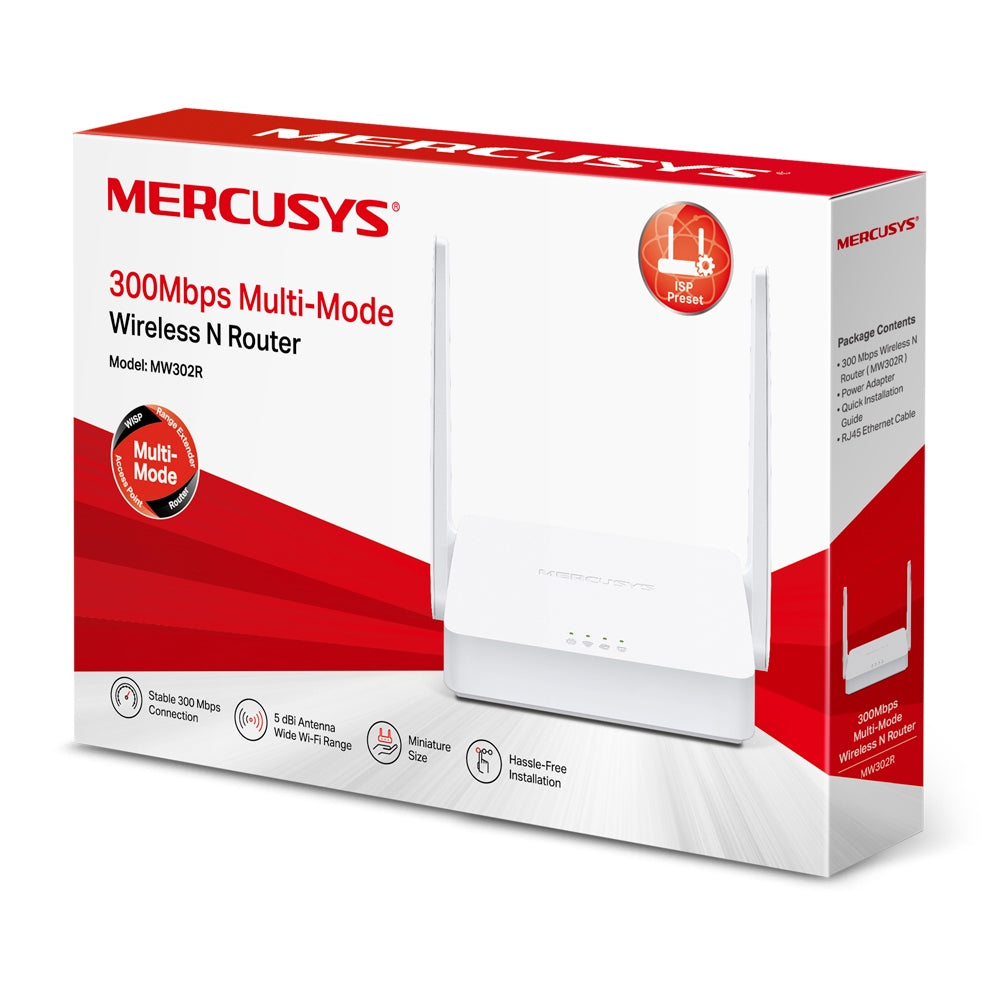 Router MERCUSYS MW302R - Vista 8