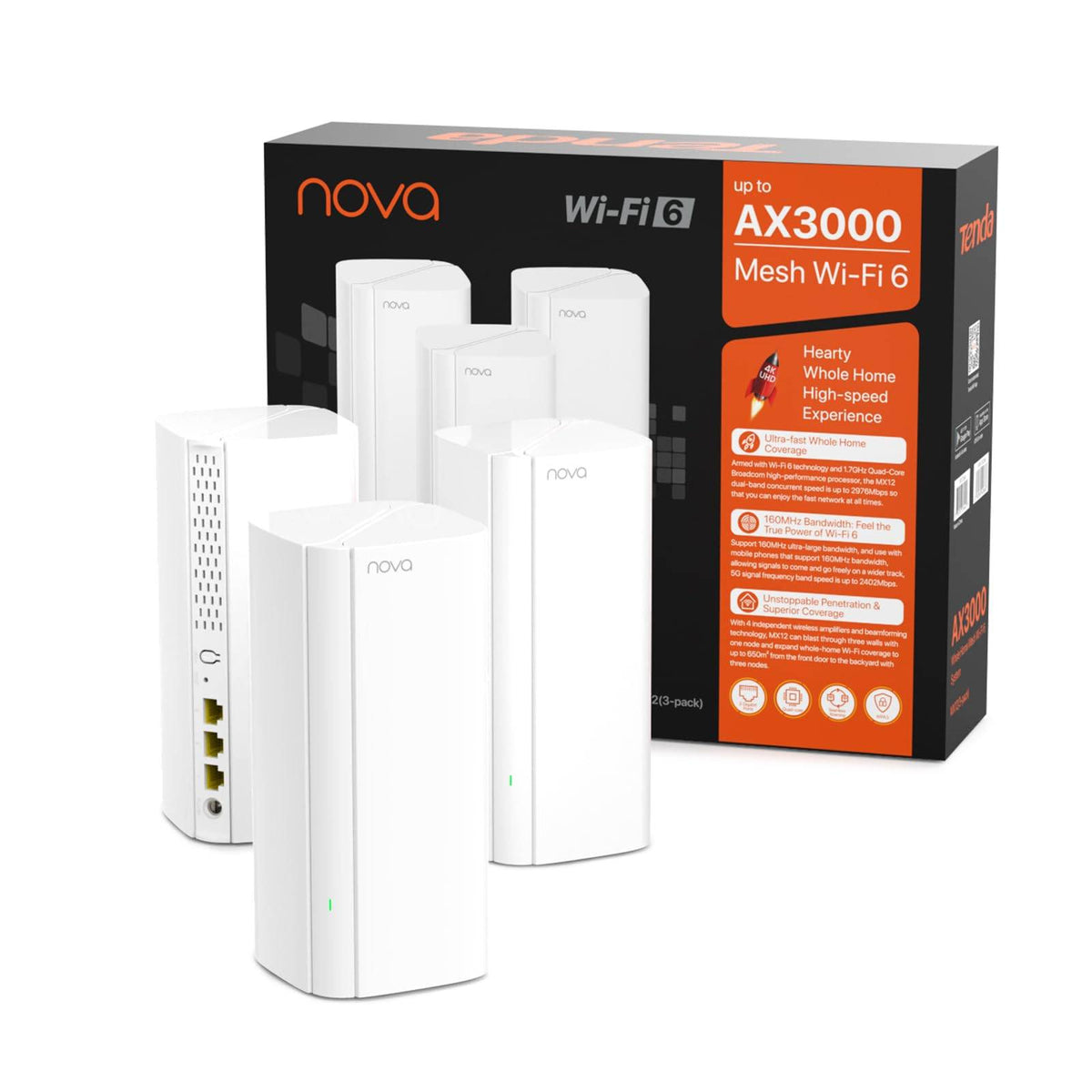 Routers TENDA MX12-3 - Vista 2