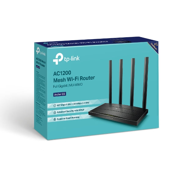 Router Inalámbrico TP-LINK Archer C6 - Vista 4