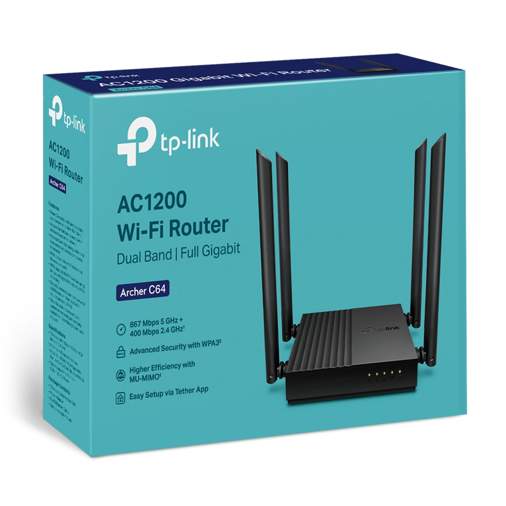 Router Inalámbrico TP-LINK AC1200 - Vista 4