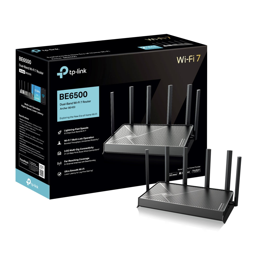 Routers TP-LINK Archer BE400 - Vista 5