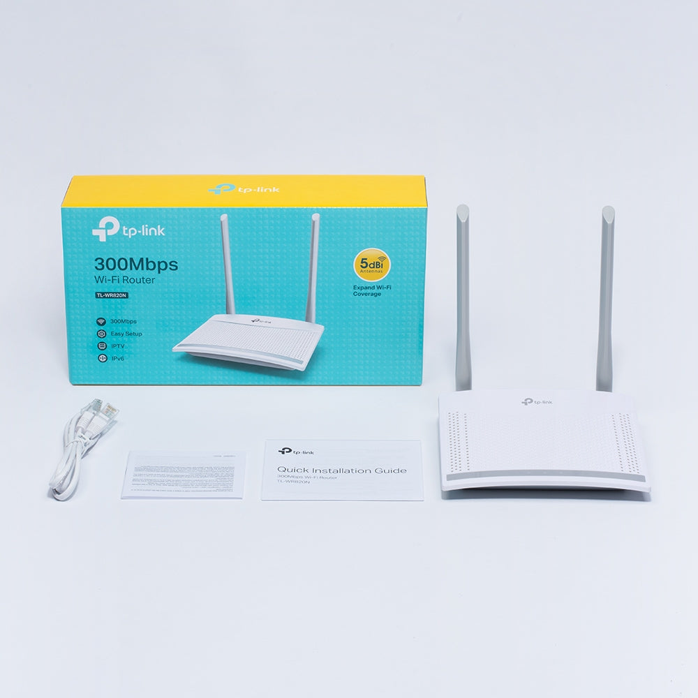 Router N 300MBPS TP-LINK TL-WR820N - Vista 5
