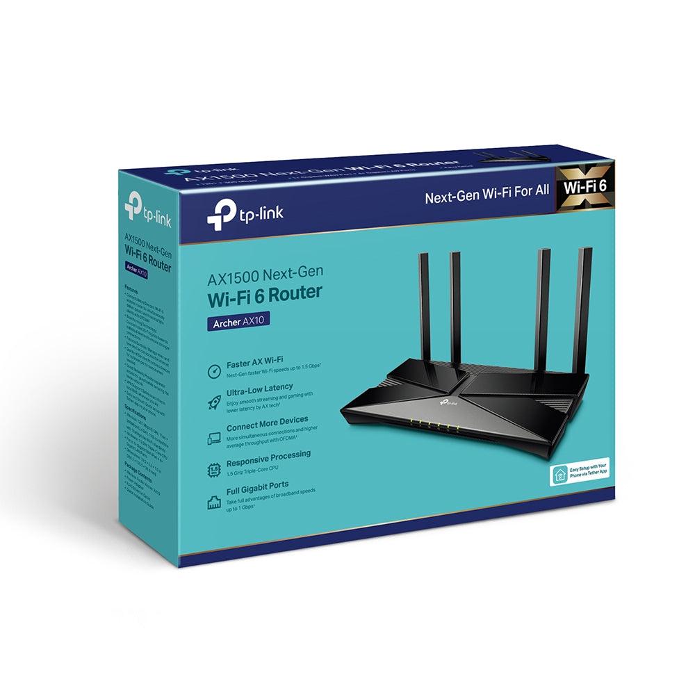 Router Inalámbrico TP-LINK Archer AX10 - Vista 4